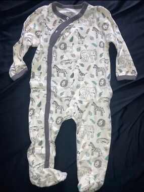 Safari Adventure Kids Footie Pajamas